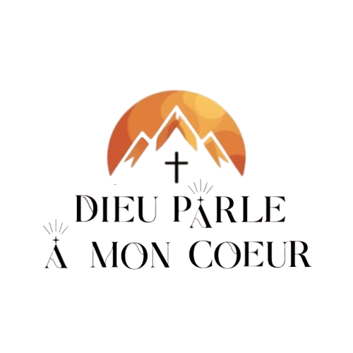 logo - Dieu parle à mon coeur-symbole d'amour et de sensibilité