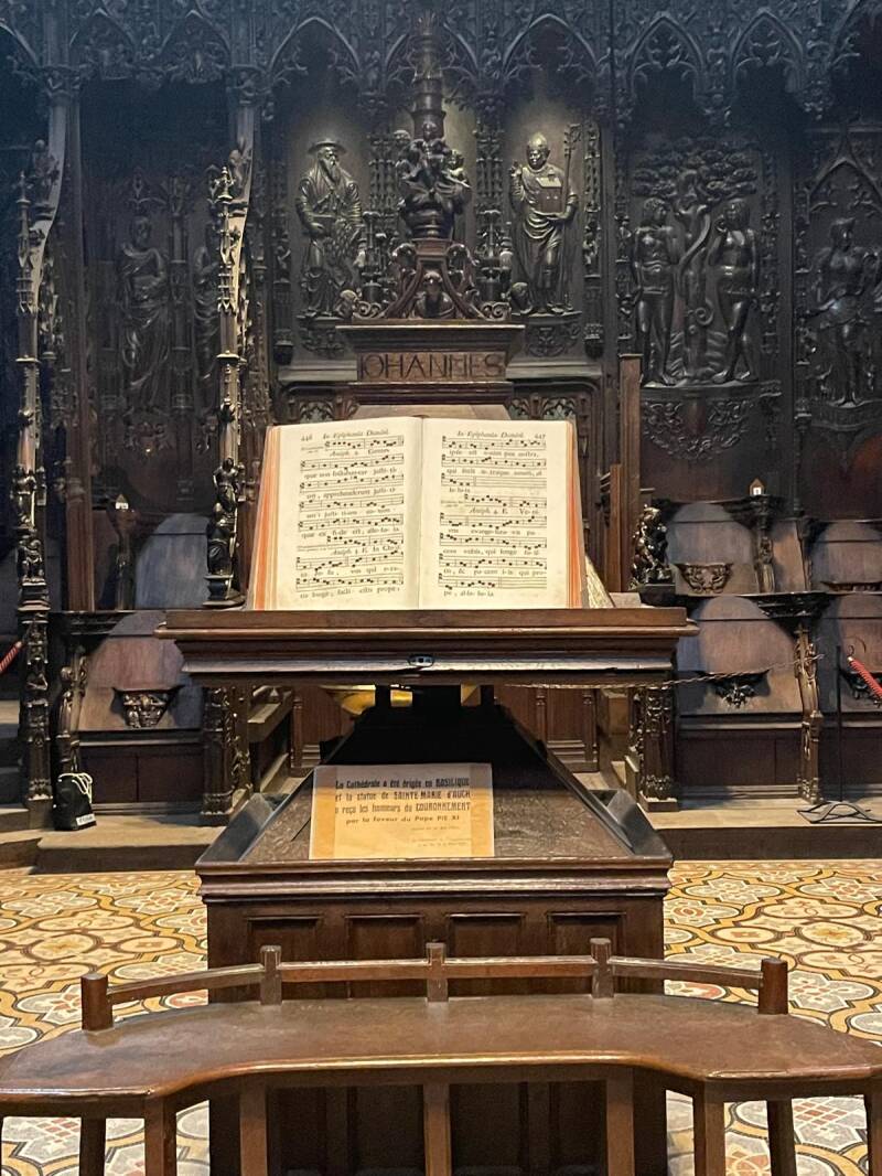 Dieu parle à mon coeur - notre patrimoine religieux - la Cathédrale Sainte Marie D'auch