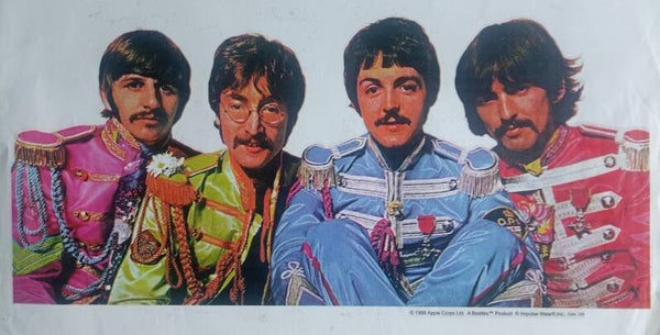 The Beatles Vintage Decal Iron-on ID5029