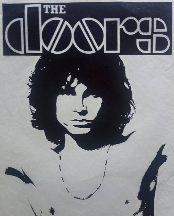 Jim Morrison the Doors Vintage Iron-On transfer ID5000