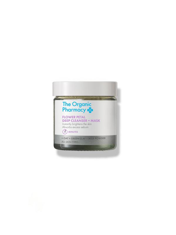 The Organic Pharmacy - Flower Petal Deep Cleanser & Mask