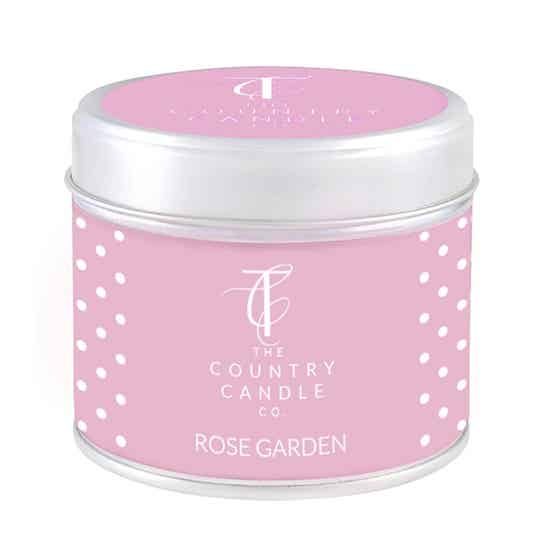 The Country Candle Company Rose Garden Candle Tin