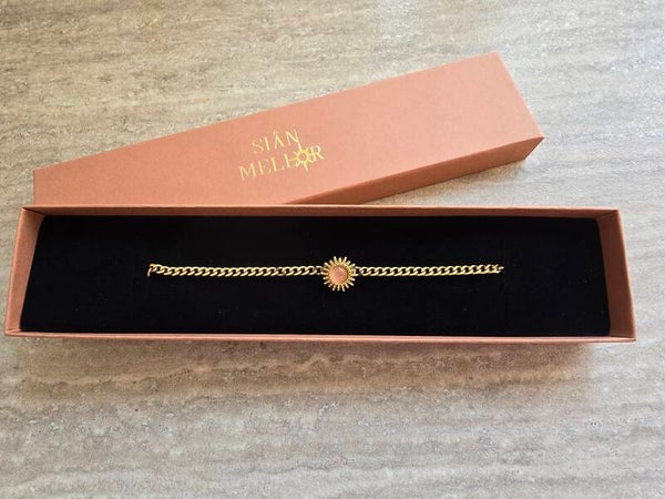 18k Gold-Plated Sun Bracelet