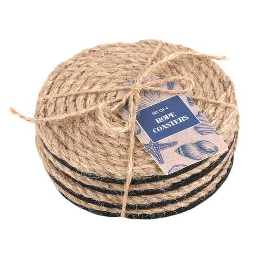 Coastal Charm Rope Coasters