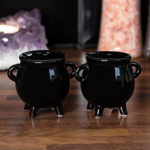 Cauldron Salt & Pepper Shakers