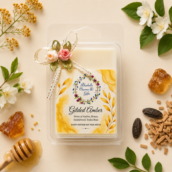 Gilded Amber Hand-Poured Soy Wax Melts