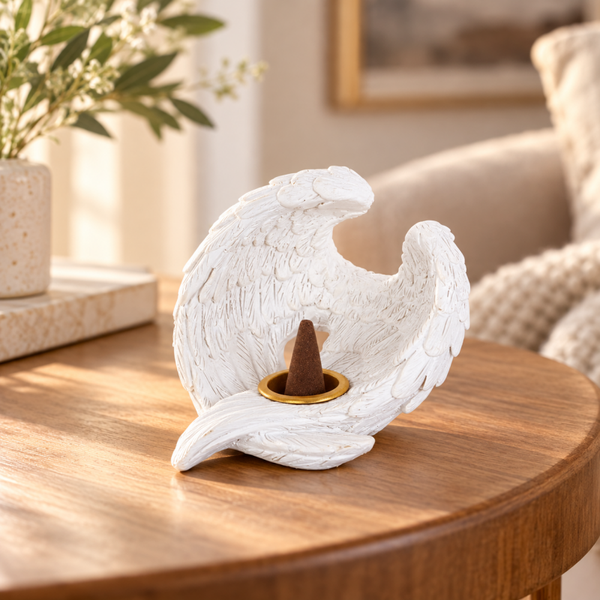 Angel Wing Incense Cone Burner
