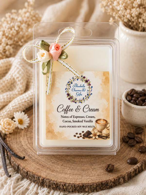 Coffee & Cream Hand-Poured Soy Wax Melts