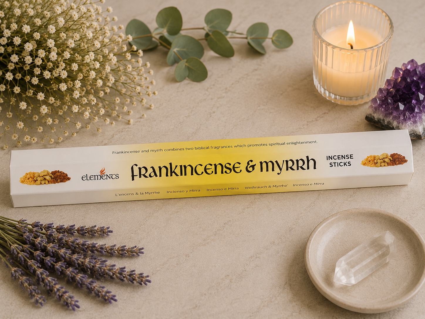 Elements Frankincense & Myrrh Incense Sticks