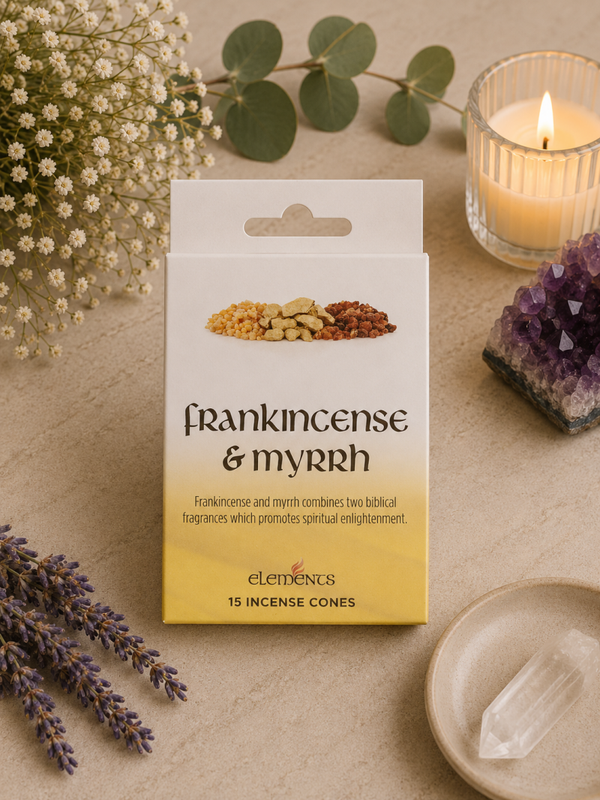 Elements Frankincense & Myrrh Incense Cones