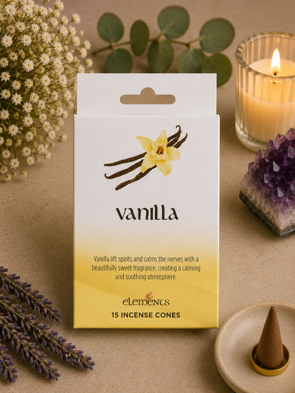 Elements Vanilla Incense Cones