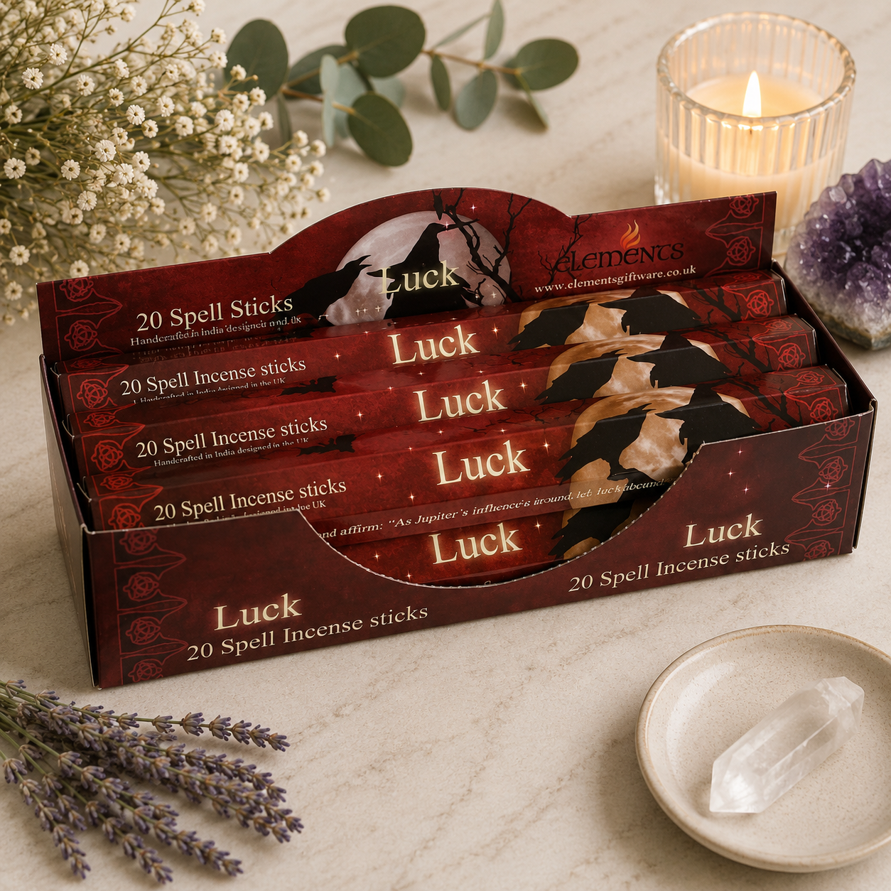 Luck Floral Bouquet Incense Sticks by Lisa Parker