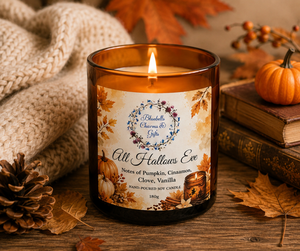 All Hallows Eve Hand-Poured Soy Candle