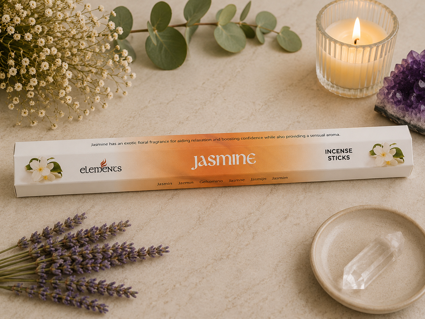 Elements Jasmine Incense Sticks