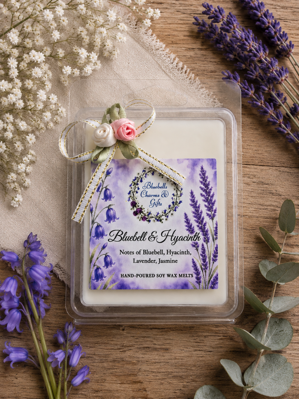 Bluebell & Hyacinth Hand-Poured Soy Wax Melts