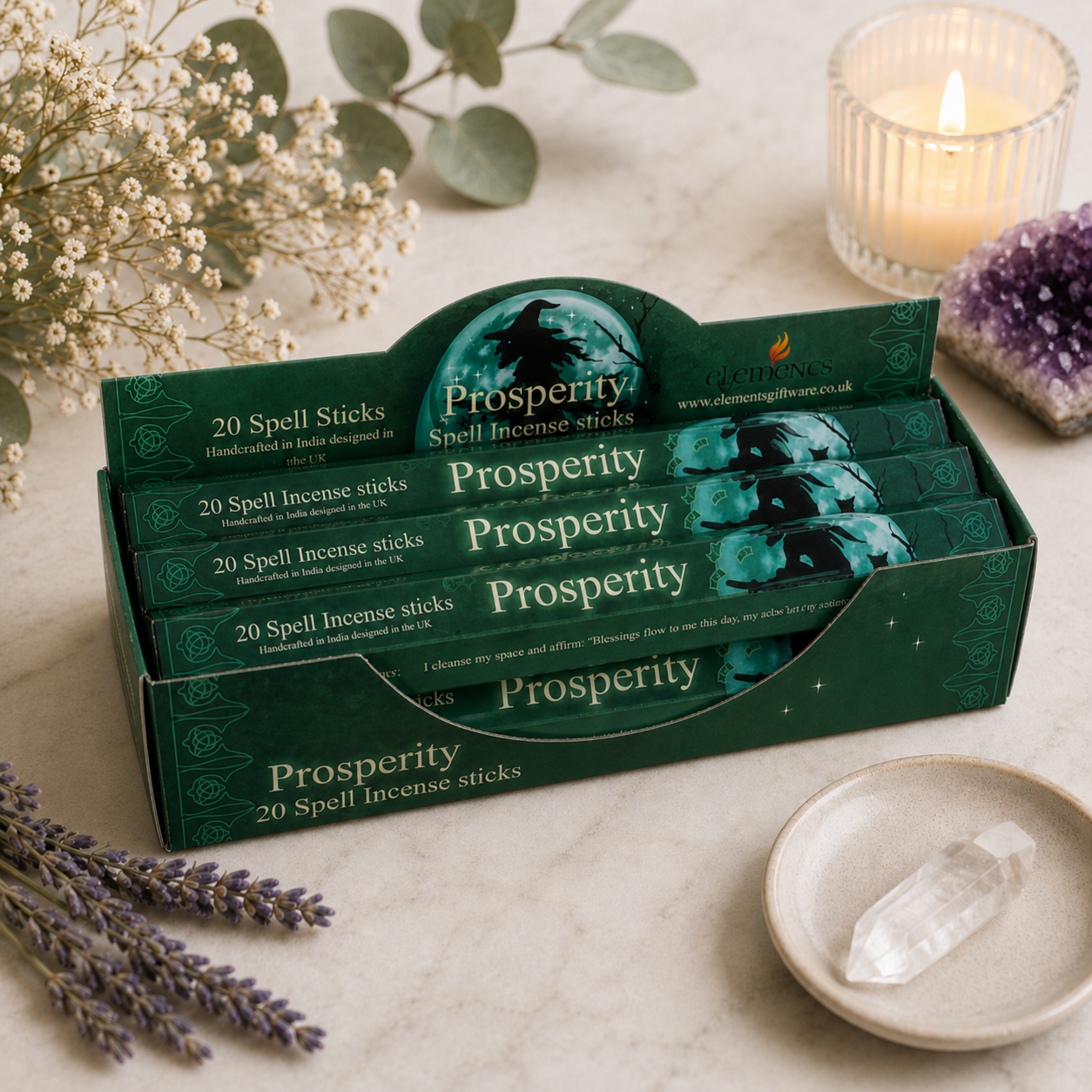 Prosperity Jasmine Incense Sticks by Lisa Parker