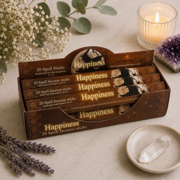 Happiness Lavender, Orange Blossom & Thyme Incense Sticks by Lisa Parker