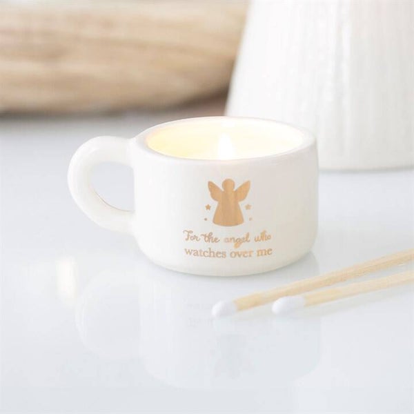 Gold Angel Tealight Holder