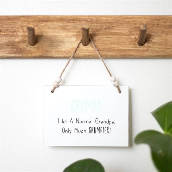 Grumpa Sentiment Sign