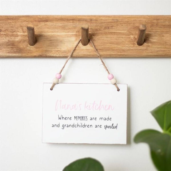 Nana's Kitchen Sentiment Sign