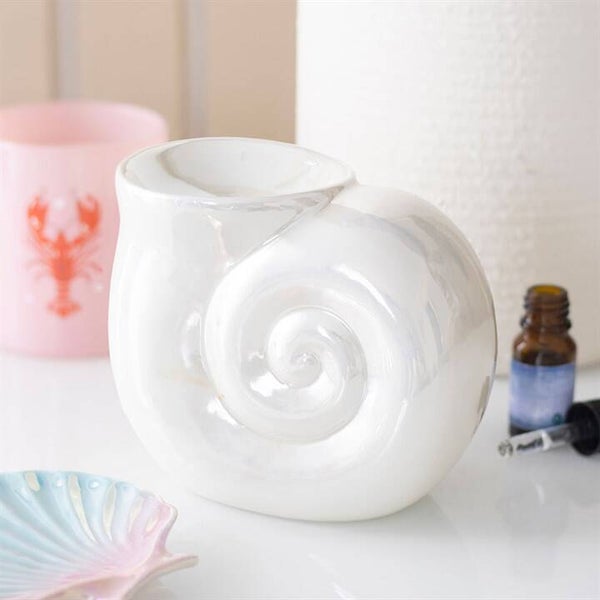 Pearlescent Seashell Oil Burner