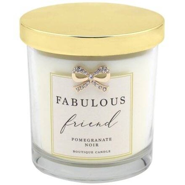 Fabulous Friend Pomegranate Noir Scented Candle