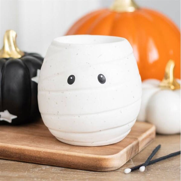 Ceramic Mummy Shaped Oil Burner