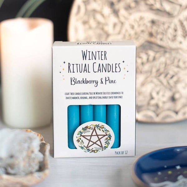 Blackberry & Pine Winter Ritual Scented Candles