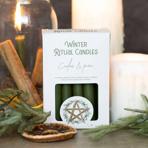 Cedar & Pine Winter Ritual Scented Candles