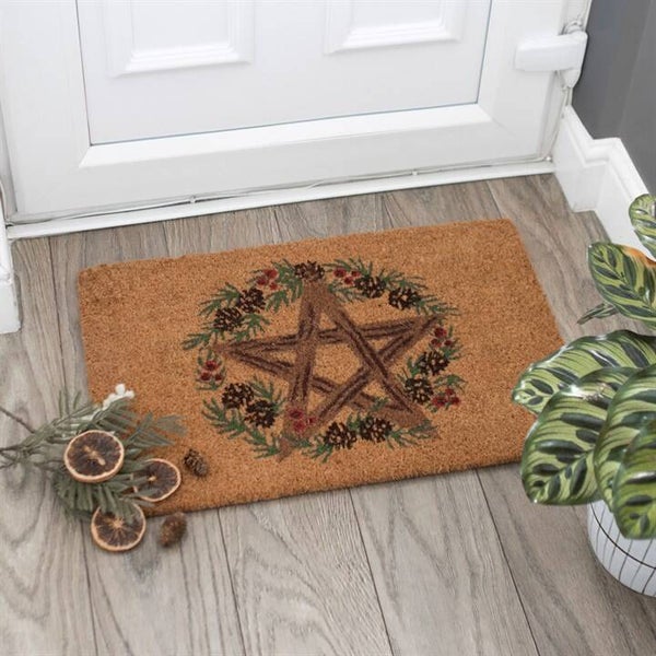 Winter Solstice Door Mat