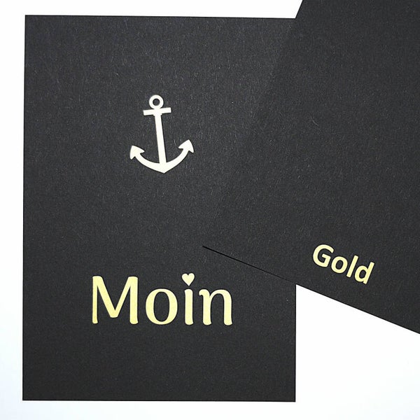 Farbmuster Karton Schwarz