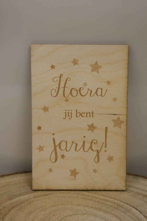 Hoera jarig