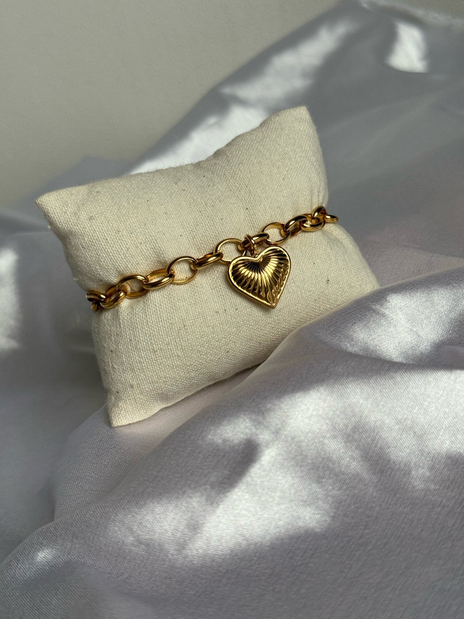 Armband Big Heart - Gold