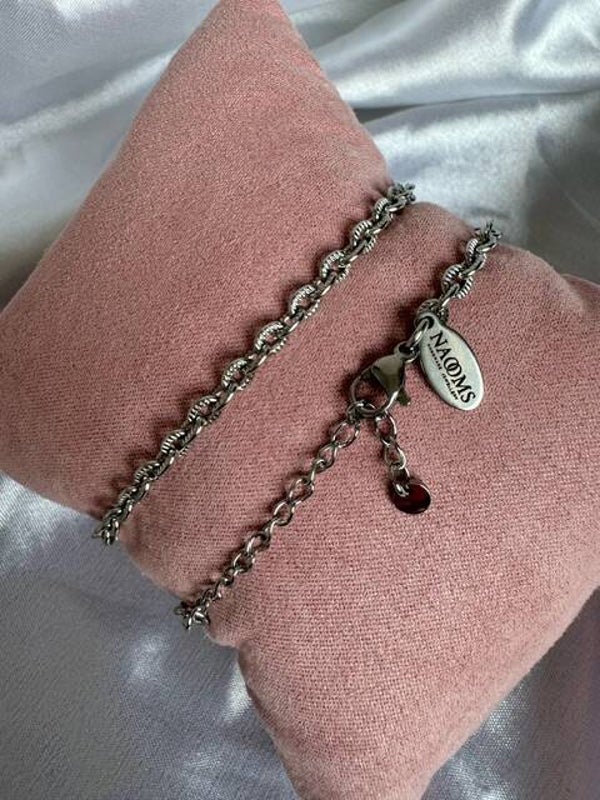 Armband Chunky Chic - Zilverkleurig