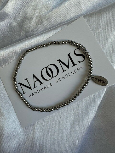 Armband Shine bright like a diamond 3mm - Zilverkleurig