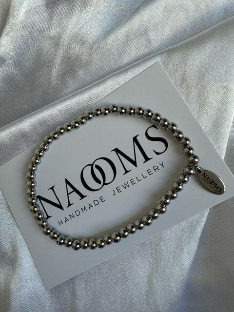 Armband Shine bright like a diamond 4mm - Zilverkleurig