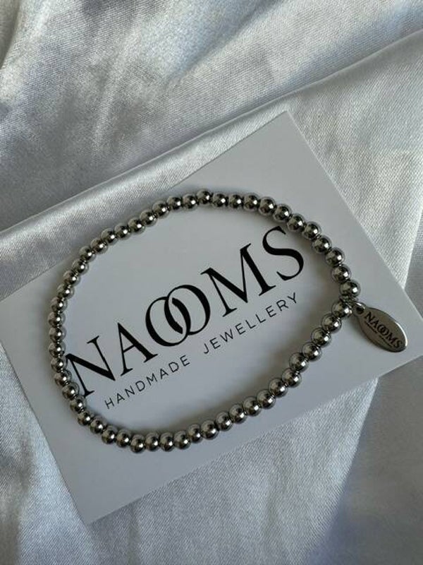 Armband Shine bright like a diamond 4mm - Zilverkleurig