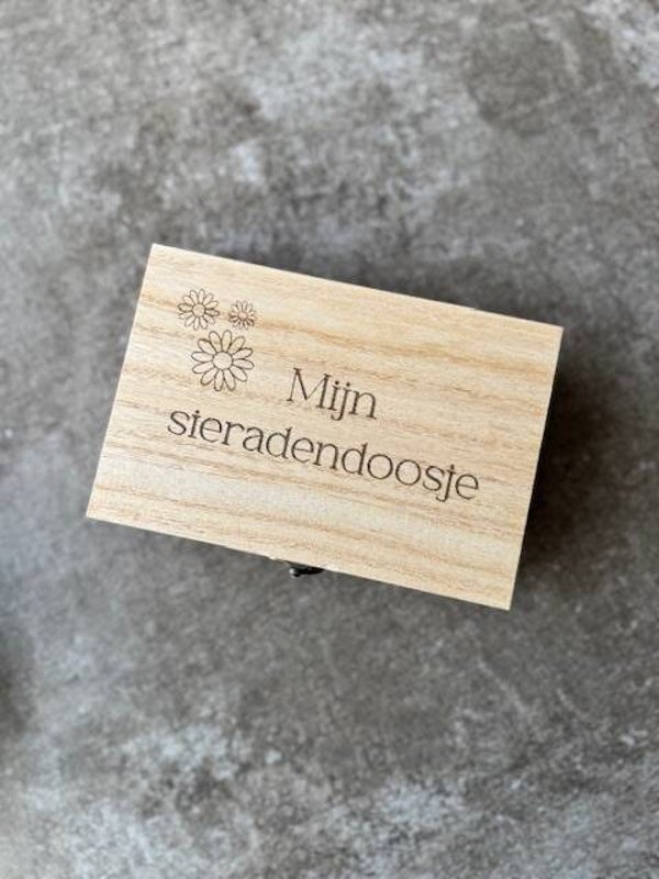 Bewaardoosje - Mijn sieradendoosje