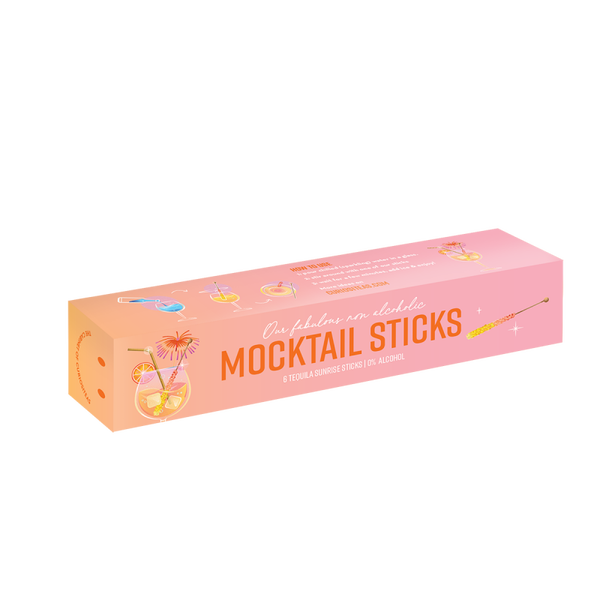 Curiositeas - Mocktail Sticks Tequilla Sunrise