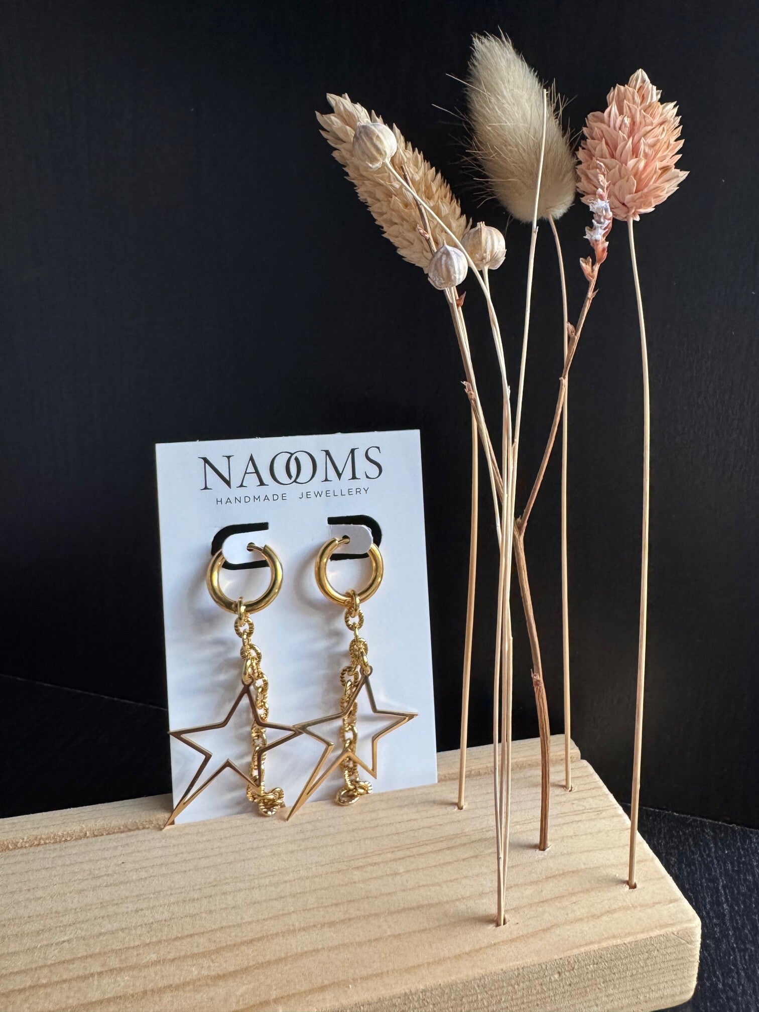 Oorbellen Stardust - Goudkleurig