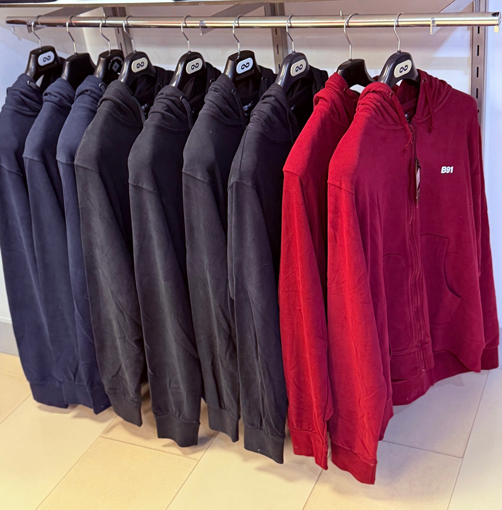 SUDADERAS con CREMALLERA