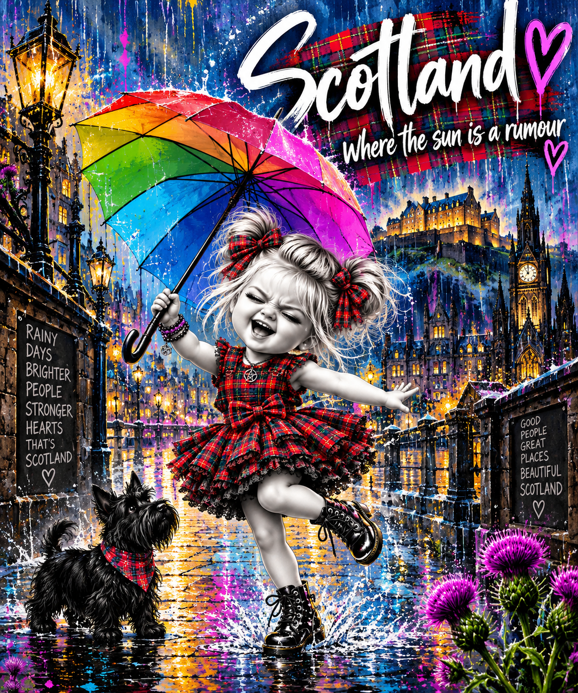 Scotland – Where the Sun Is a Rumour | Wee Scottish Rain Dancer