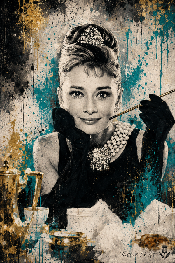 Breakfast at Tiffany’s – Audrey Hepburn Art Print