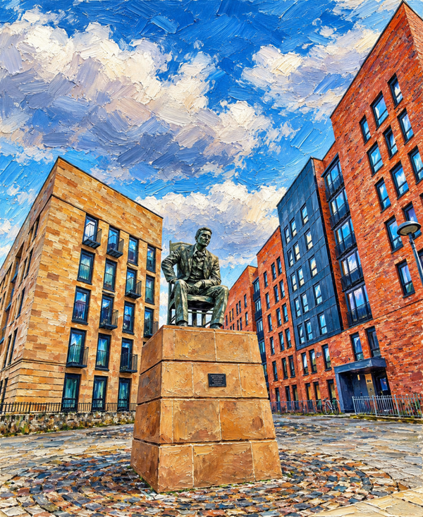 Charles Rennie Mackintosh – Glasgow Heritage Oil Painting