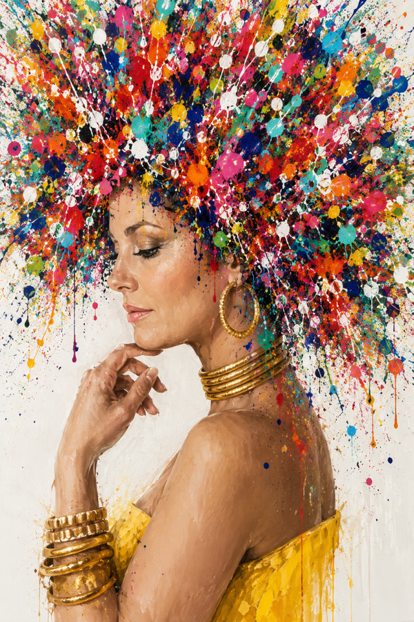 Colour Within – Personalised Portrait