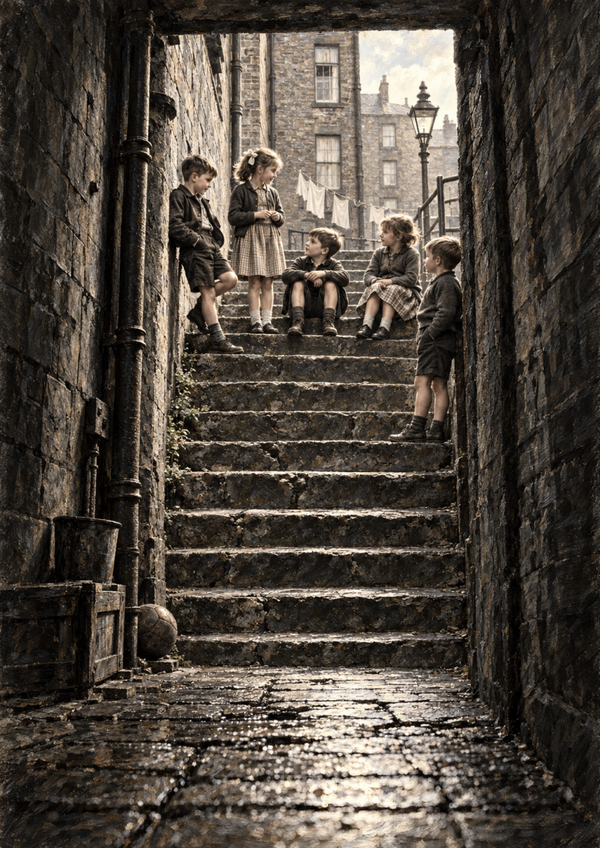 The Close Was Oor Playground – Auld Glesga Weans