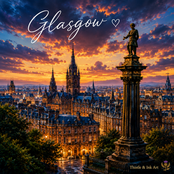 Glesga Toon – Glasgow Digital Download Print