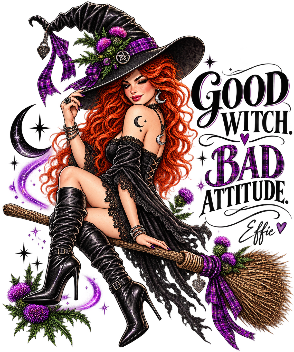 Good Witch, Bad Attitude – Effin’ Effie Scottish Witch