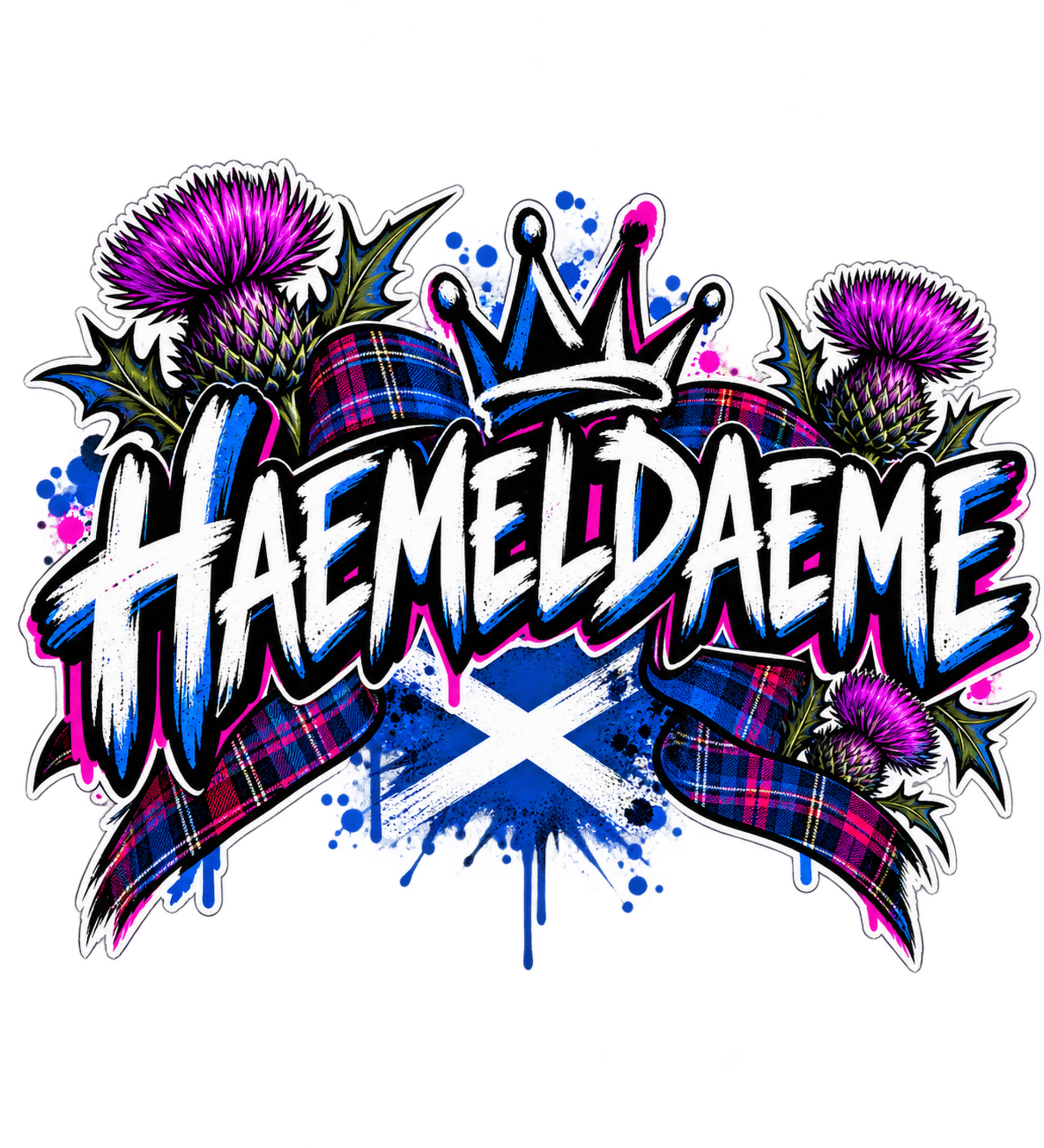 Haemeldaeme – Bold Scottish Banter T-Shirt
