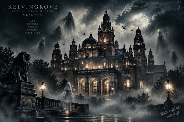 Haunted Kelvingrove – Glasgow Ghosts & Legends Art Print